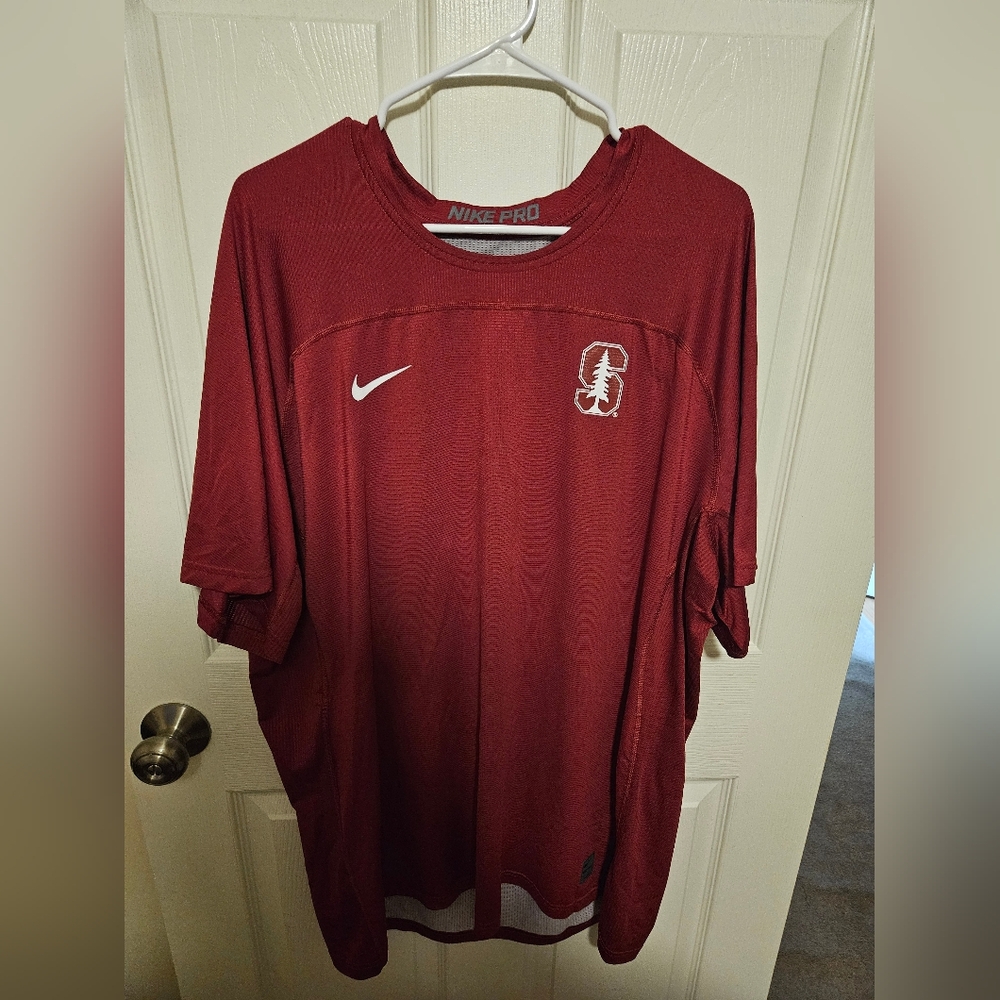 Nike Pro Hypercool Team Issued Stanford Cardinal 4XL Dri-Fit Shirt
